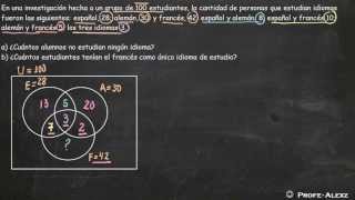 diagramas de venn 209  3 conjuntos [upl. by Hertberg]