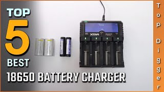 Top 5 Best 18650 Battery Chargers Review In 2023  Make Your Selection [upl. by Ally]