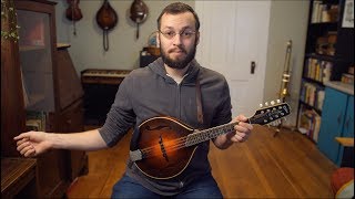 Beginner Mandolin Lessons Series Part One Technique [upl. by Heck]