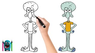 Squidward Çizimi Sünger Bob How to Draw Sponge Bob [upl. by Neibaf]