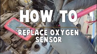 How to replace oxygen sensor damaged heating circuit P1116 [upl. by Eatnhoj930]