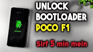 Guide to UNLOCK BOOTLOADER POCO F1  5 Minute Mein [upl. by Evante]