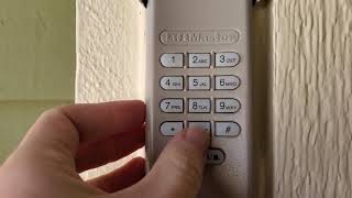 How to Install a Liftmaster Remote Keypad [upl. by Shabbir]