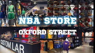 The NBA Store  Oxford Street  London [upl. by Llertnad200]