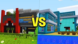 Skeppy vs BadBoyHalo MILLIONAIRE House Battle  Minecraft [upl. by Trimmer]