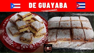 PANETELA DE GUAYABA MASA REAL PUERTORRIQUEÑA Y CUBANA [upl. by Calen]