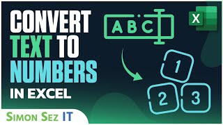 How to Convert Text to Numbers in Excel [upl. by Zealand]