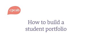 How to build a student portfolio [upl. by Eynobe]