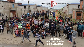 González Catán solidaridad con las familias de la toma del barrio Los Ceibos [upl. by Schumer770]