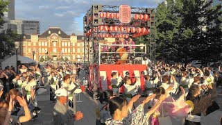 【4K】東京丸の内盆踊り「東京音頭～ドンパン節～炭坑節～お江戸日本橋～太鼓演奏」 The Bon Dance Festival 2019726 行幸通り GyokodoriTokyo [upl. by Kylie]