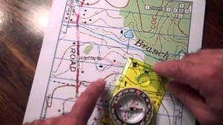 Orienting a Map and Compass [upl. by Alison]