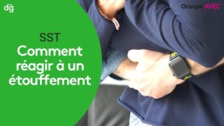 Comment réagir à un étouffement  Formation SST [upl. by Habas261]