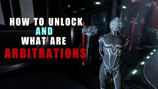 How to Unlock amp what are Arbitrations Warframe [upl. by Faustena]