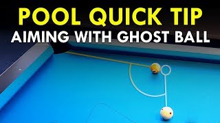 Pool Quick Tip  Ghost Ball Aiming System [upl. by Claus]