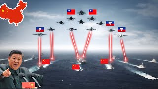 Sea War Begins Philippines and Taiwan Destroy Chinese Aircraft Carrier on Border  Arma 3 Milsim [upl. by Akemaj]