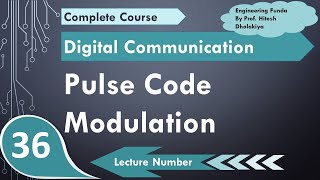 Pulse Code Modulation PCM Basics Block Diagram Process Sampling amp Quantization Explained [upl. by Andras]