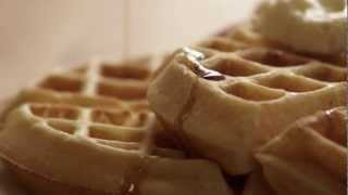 How to Make Classic Waffles  Allrecipescom [upl. by Elpmet]