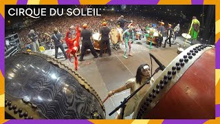 Imagine Dragons perform Radioactive with Mystere by Cirque du Soleil  Cirque du Soleil [upl. by Ijneb]