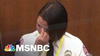 Witness OffDuty Firefighter Says She Would Have Given Floyd Medical Attention  MSNBC [upl. by Finegan]