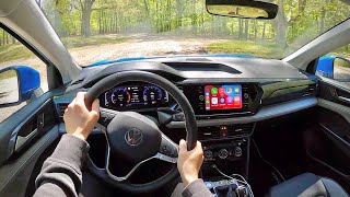 2022 Volkswagen Taos FWD  POV First Impressions [upl. by Nyletak781]