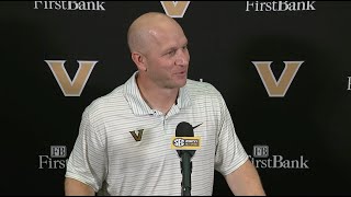 Vanderbilt Football  Clark Lea Alabama Postgame [upl. by Shevlo]