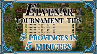 Elvenar Tournament Tips  5 Provinces in 5 Minutes [upl. by Jarrid]