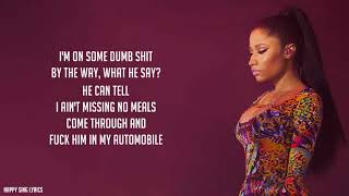 ANACONDA  NICKI MINAJ Lyrics [upl. by Namien782]