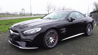 2018 Mercedes SL 63 AMG Facelift  FULL REVIEW SL Exhaust Sound Interior Exterior [upl. by Bremble]