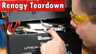 Renogy quotSmartquot 100Ah LiFePO4 Battery Tear Down [upl. by Pegeen821]