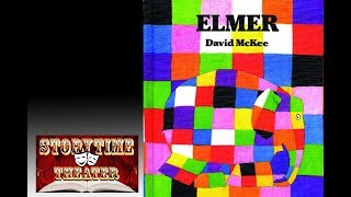 Elmer the Patchwork Elephant  Childrens Books Read Aloud [upl. by Haibot]