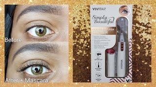 Vivitar Simply Beautiful Heated Eyelash Curler Review • 5 Below Makeup [upl. by Austina]