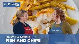 How to Make RestaurantQuality Fish and Chips [upl. by Roman785]