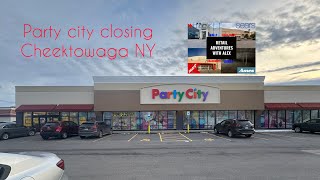 Party city closing Cheektowaga NY [upl. by Ancell]