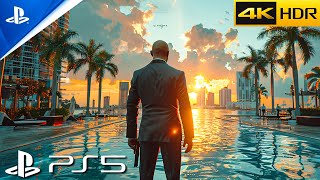 MIAMI PS5 Immersive ULTRA Realistic Graphics Gameplay 4K60FPS Hitman 2 [upl. by Ioj]