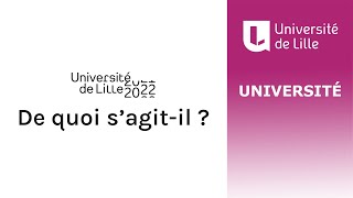 Université de Lille 2022 [upl. by Mikihisa]