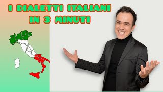 I DIALETTI ITALIANi in 3 minuti [upl. by Trometer]