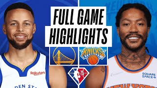 WARRIORS at KNICKS  FULL GAME HIGHLIGHTS  December 14 2021 [upl. by Fannie61]