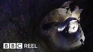 The daring journey inside the worlds deepest cave  BBC REEL [upl. by Jilleen]