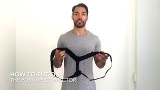 How to use the Posture Corrector Brace [upl. by Ayoted]