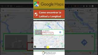 Encontrar latitud y longitud  Maps Google [upl. by Alegnaoj]