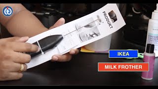 IKEA MILK FROTHER Review amp Battery Installation [upl. by Jillian]