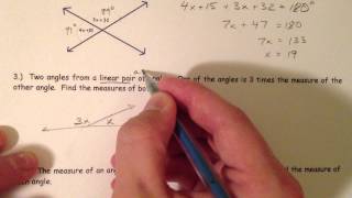 Angle Pair Relationships [upl. by Brawner]