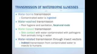 Waterborne Illnesses [upl. by Sueaddaht]