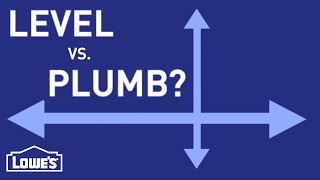 What Do Level and Plumb Mean  DIY Basics [upl. by Keisling]