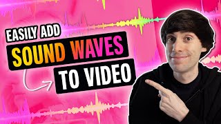 How to Add Audio Visualizer to Video Online  Quick amp Easy [upl. by Eiro]