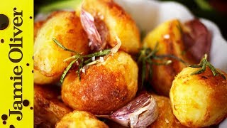 Jamies Perfect Roast Potatoes [upl. by Essej]