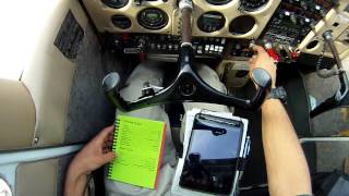 Cessna 172N full startup [upl. by Annaihs]