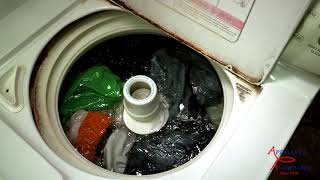 GE WASHER WPRE6150HWT Overload Test Fai 60fpsl [upl. by Adas]