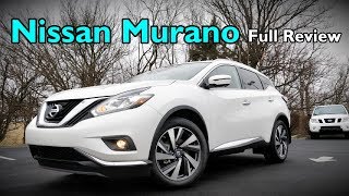 2018 Nissan Murano FULL REVIEW  Platinum Midnight Edition SL SV amp S [upl. by Vala]