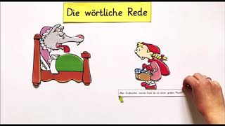 Wörtliche Rede und Redebegleitsatz [upl. by Caraviello]